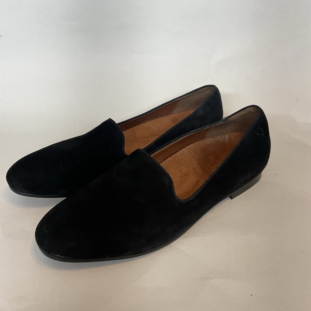 Vionic Willa II Black Suede Flat Slip-On Loafer Comfort Shoe Women's Size 8,5 - Picture 13 of 15
